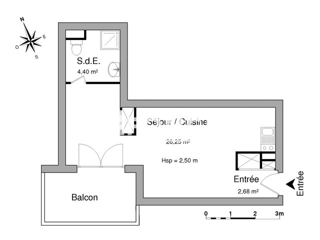Appartement à louer, 33m², Cholet