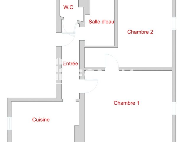 Appartement à louer, 49m², Strasbourg