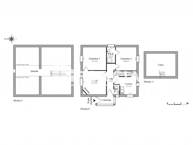 Maison à louer, 52m², Fay-aux-Loges