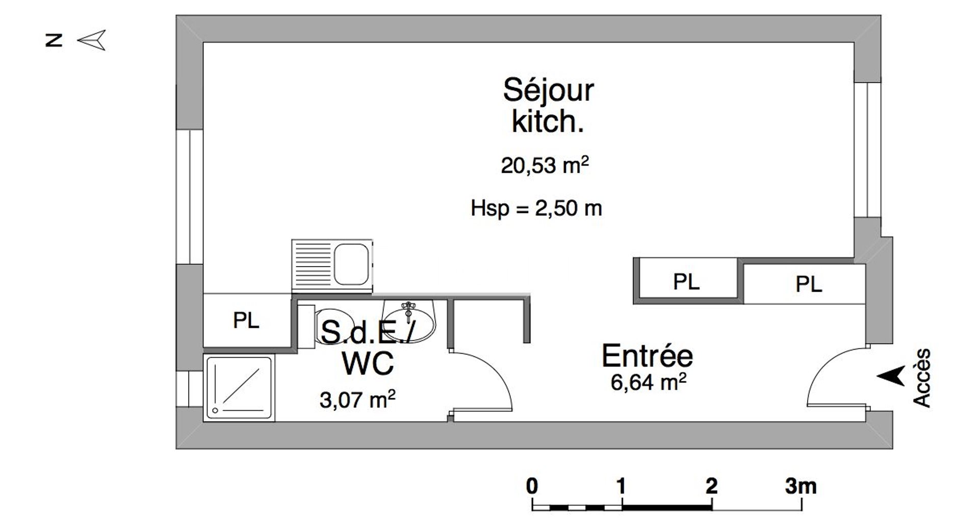 Appartement à louer, 30m², Riom
