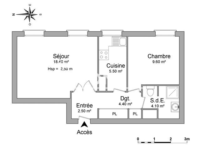 Appartement à louer, 44m², Aix-en-Provence