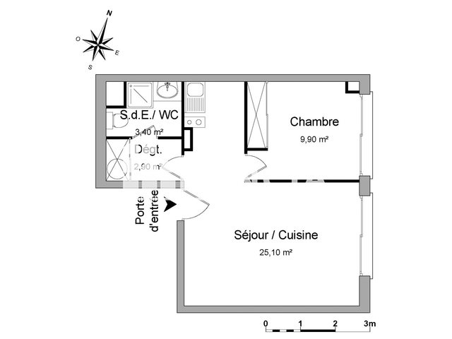 Appartement à louer, 40m², Perpignan