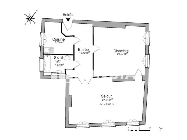 Appartement à louer, 71m², Montauban