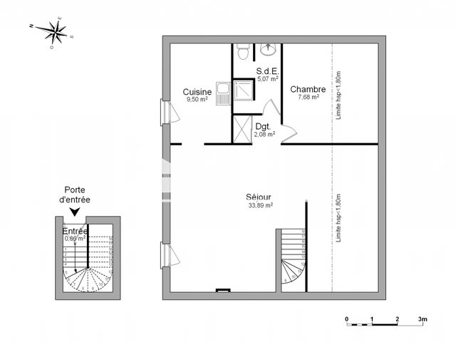 Appartement à louer, 59m², Narbonne