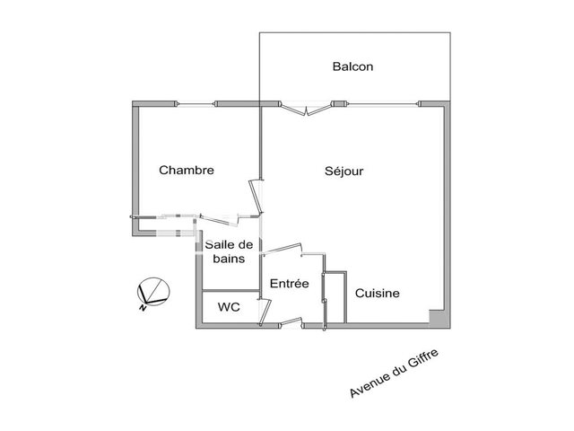 Appartement à louer, 37m², Annemasse