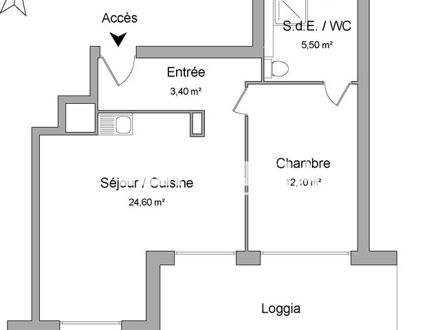 Appartement à louer, 45m², Strasbourg