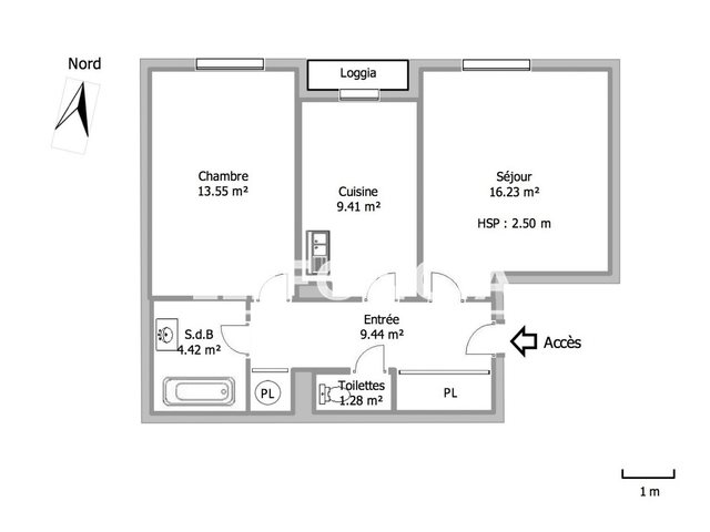 Appartement à louer, 54m², Château-Thierry