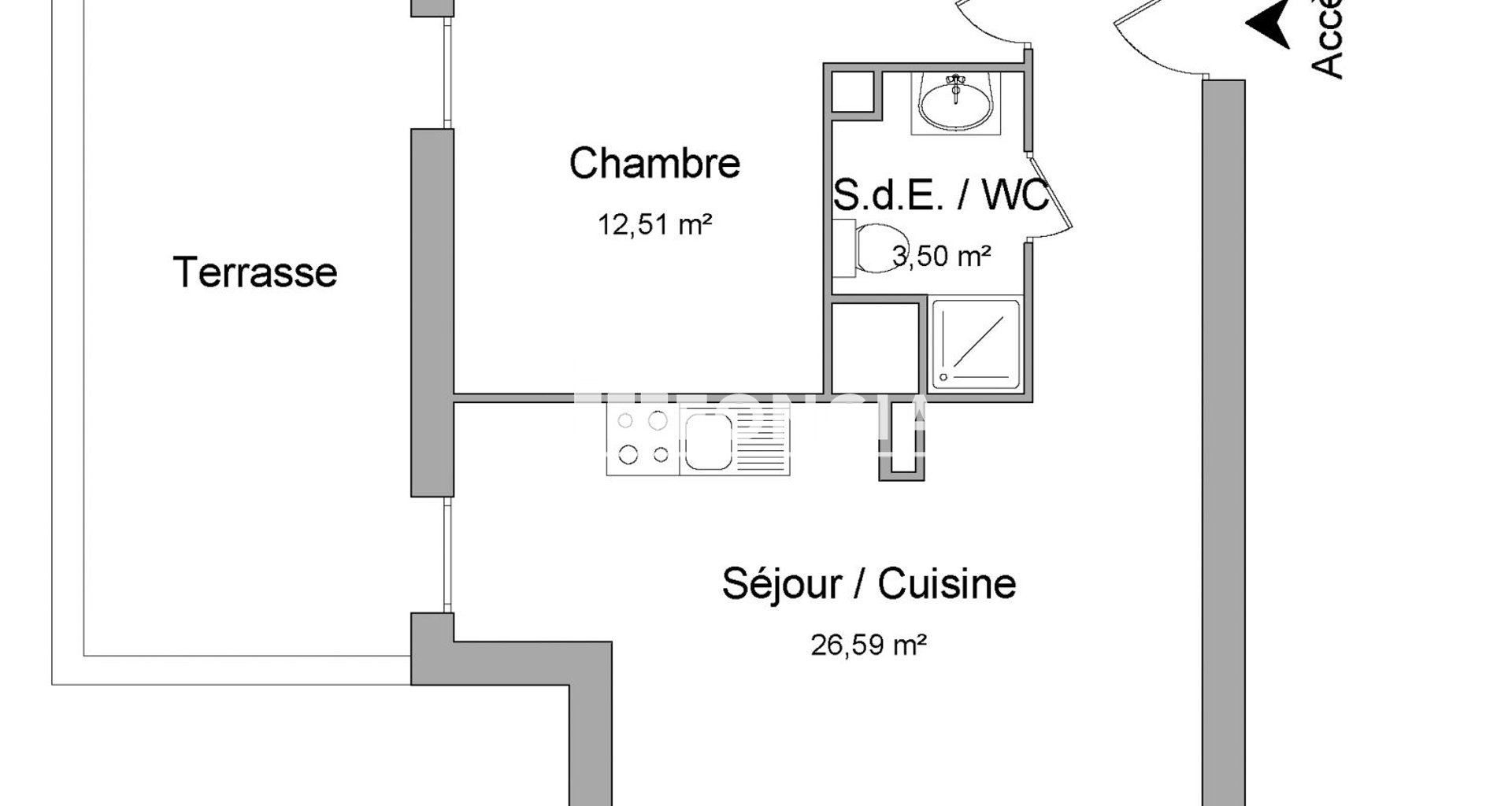 Appartement à louer, 42m², Déville-lès-Rouen