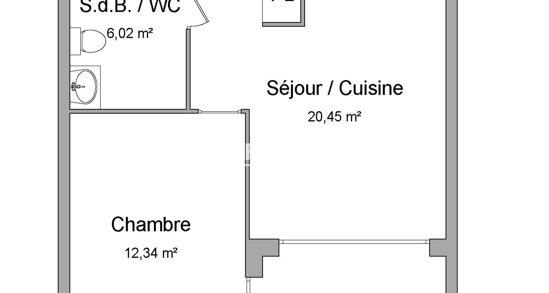 Appartement à louer, 38m², Villefranche-sur-Saône