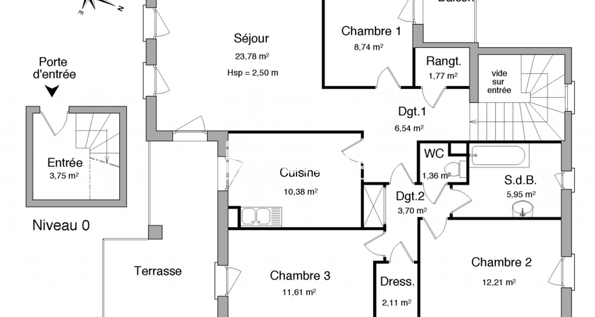 Appartement à louer, 91m², Guilherand-Granges