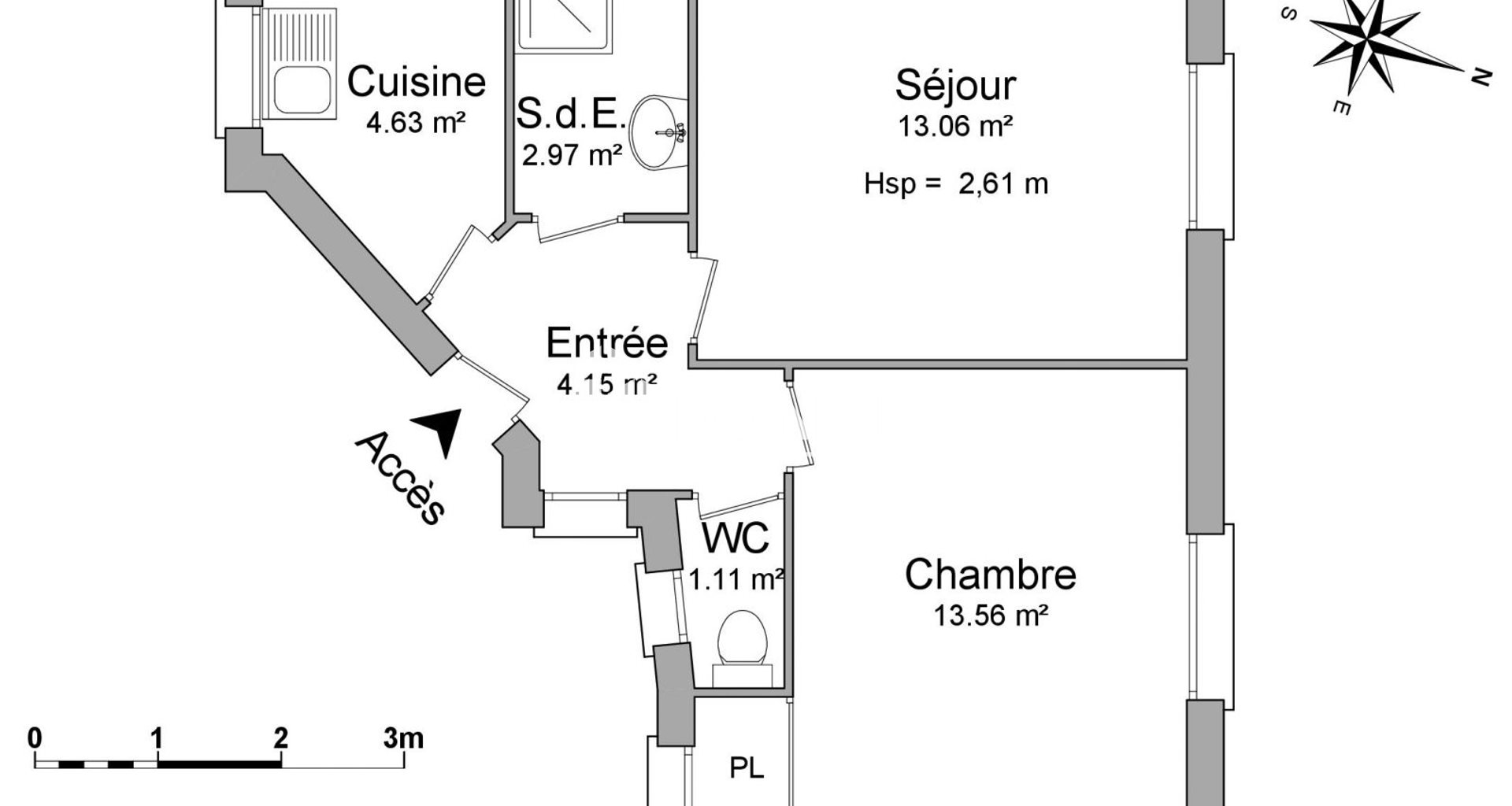 Appartement à louer, 39m², Malakoff