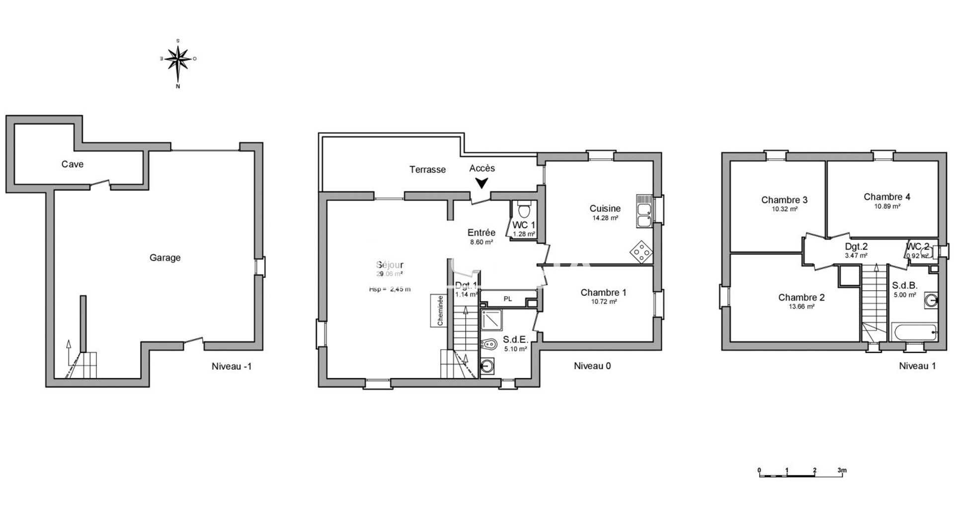 Maison à louer, 114m², Cahors