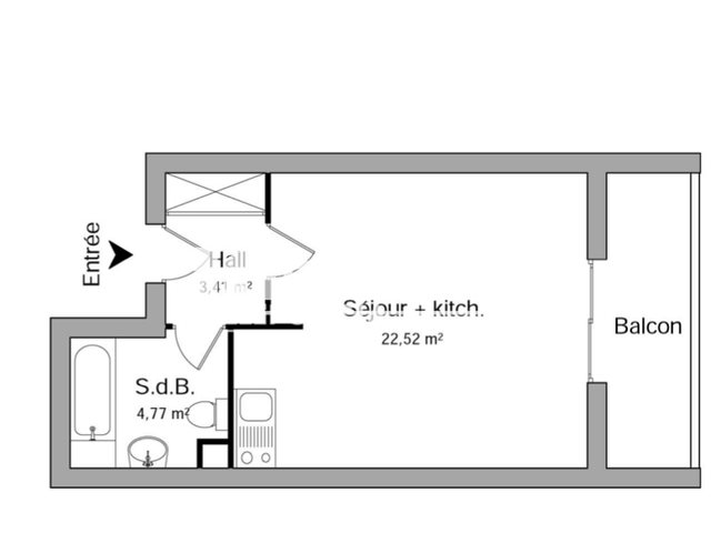 Appartement à louer, 30m², Orléans
