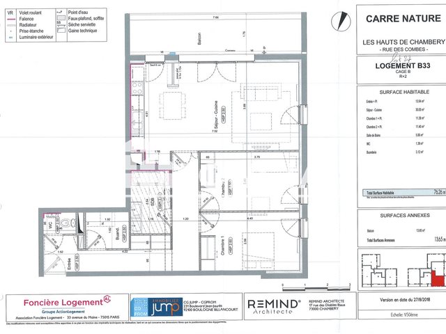 Appartement à louer, 76m², Chambéry