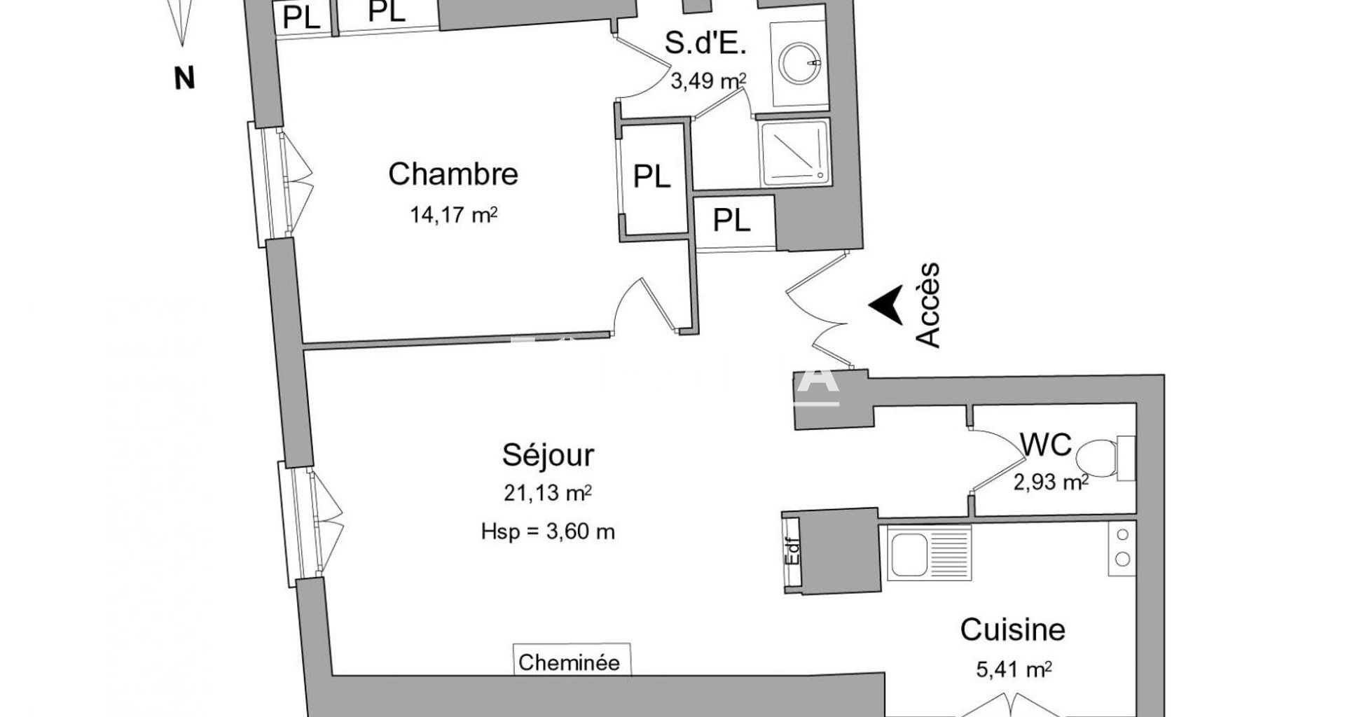 Appartement à louer, 47m², Avignon