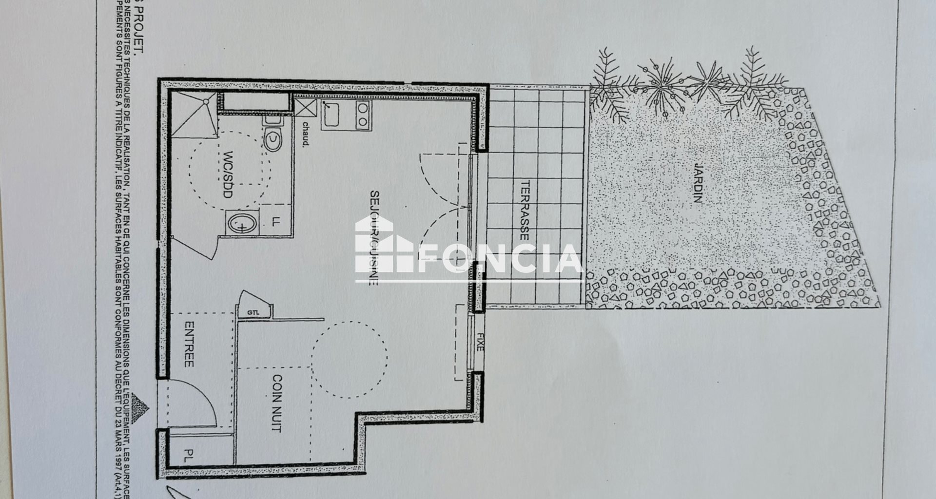 Appartement à vendre, 37m², Chevigny-Saint-Sauveur