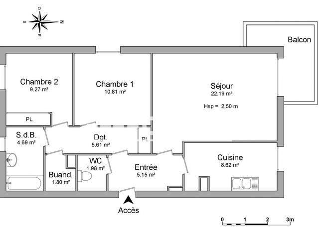 Appartement à louer, 70m², Orléans