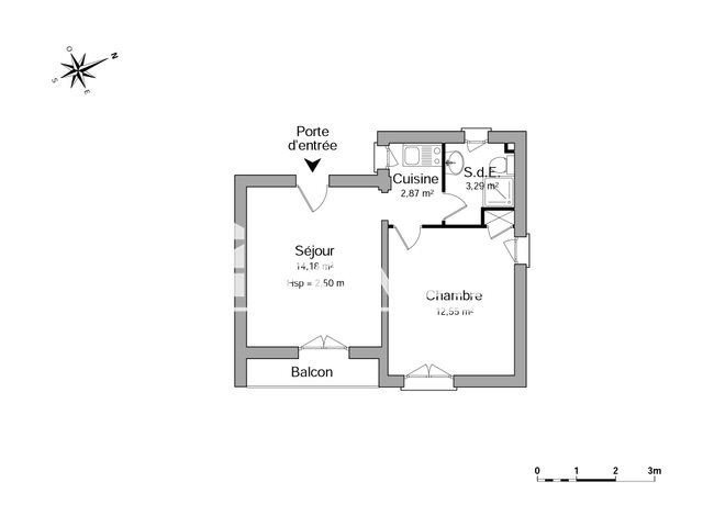 Appartement à louer, 32m², Toulouse
