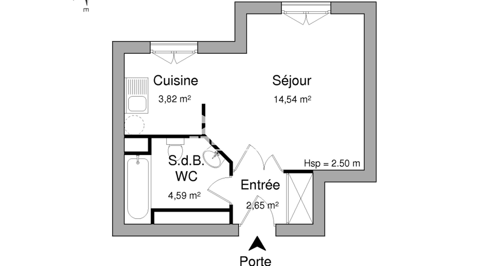 Appartement à louer, 25m², Rueil-Malmaison