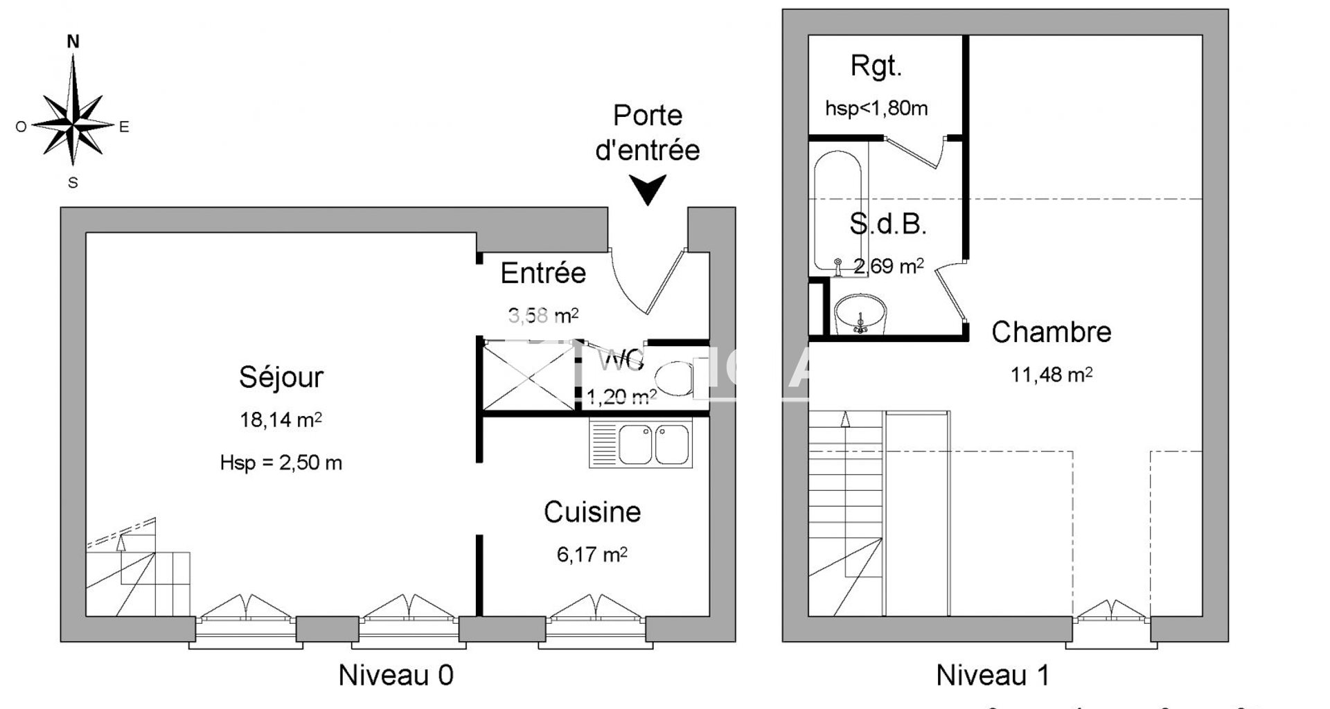 Appartement à louer, 43m², Versailles