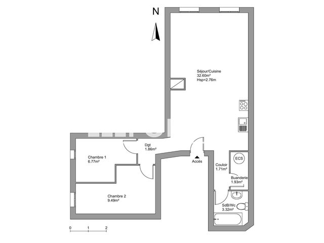 Appartement à louer, 57m², Garéoult