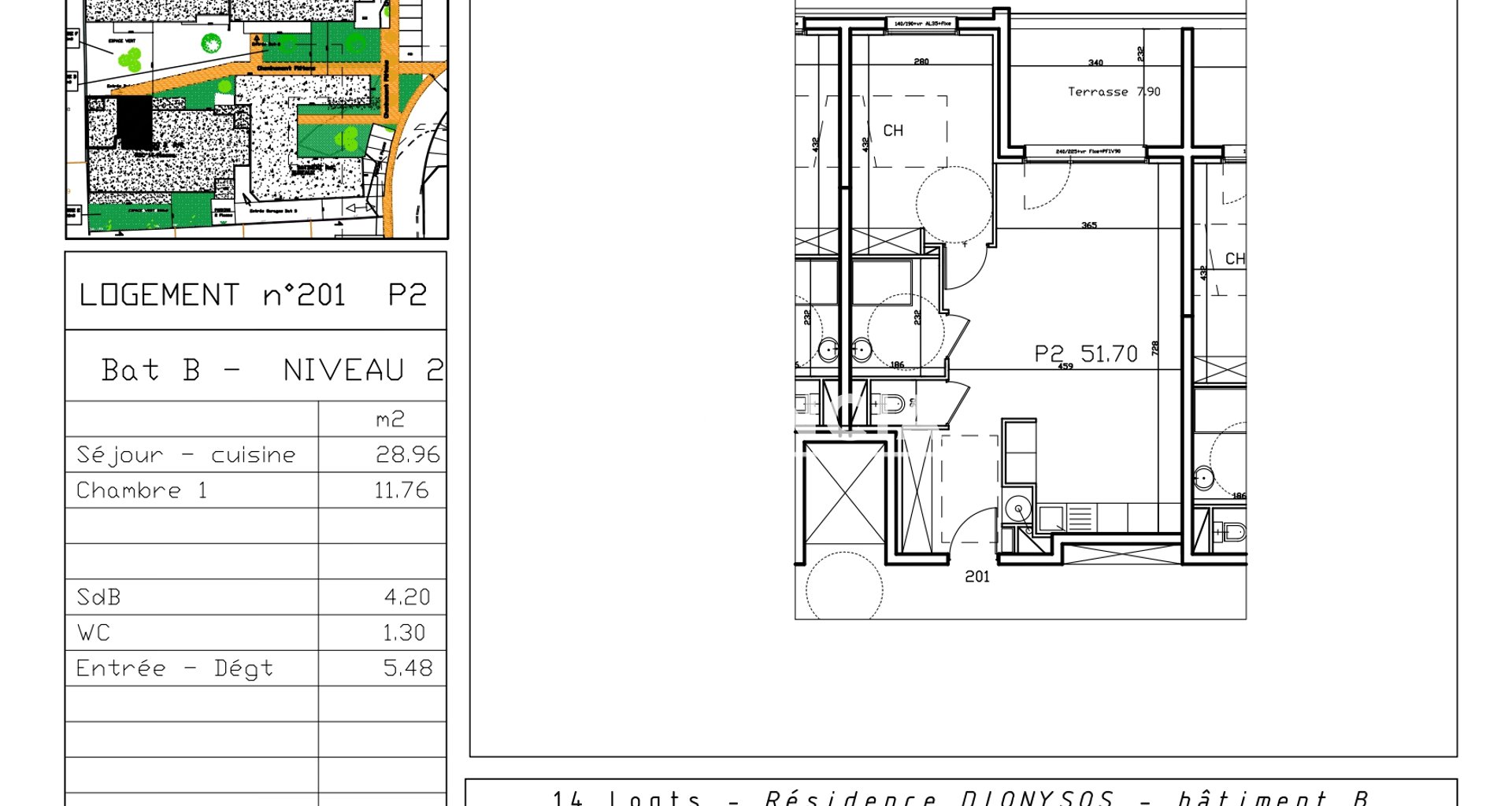 Appartement à louer, 51m², Bernis