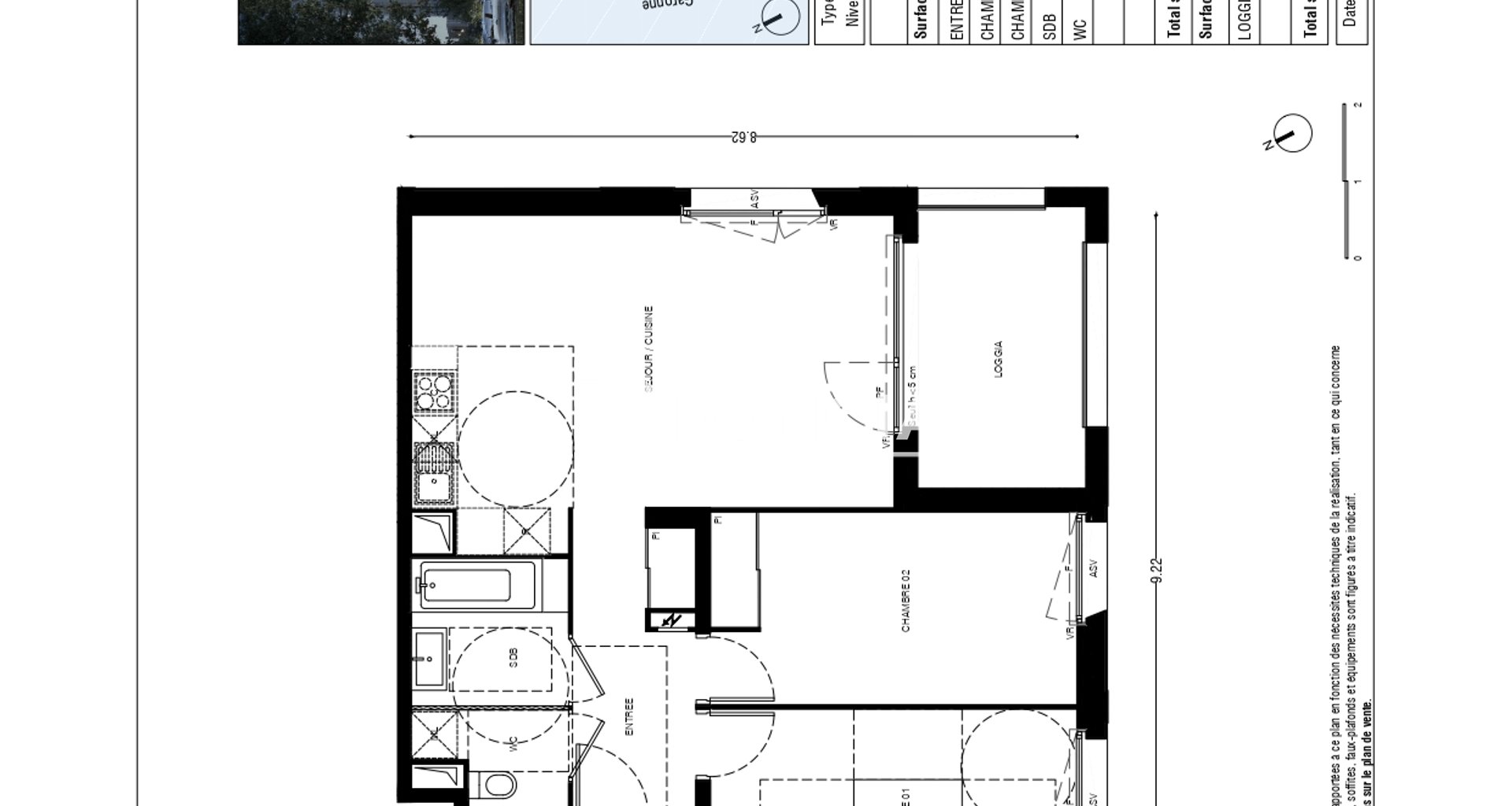 Appartement à louer, 62m², Toulouse