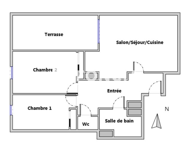 Appartement à louer, 63m², Toulouse