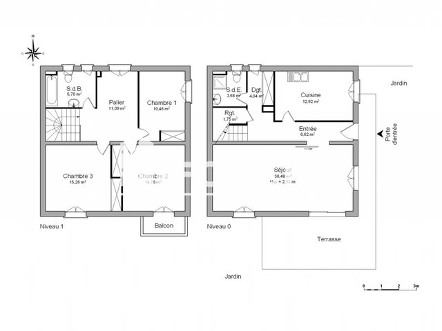Maison à louer, 116m², Douvaine