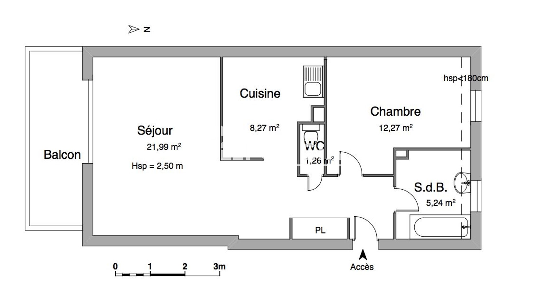 Appartement à louer, 54m², Hettange-Grande