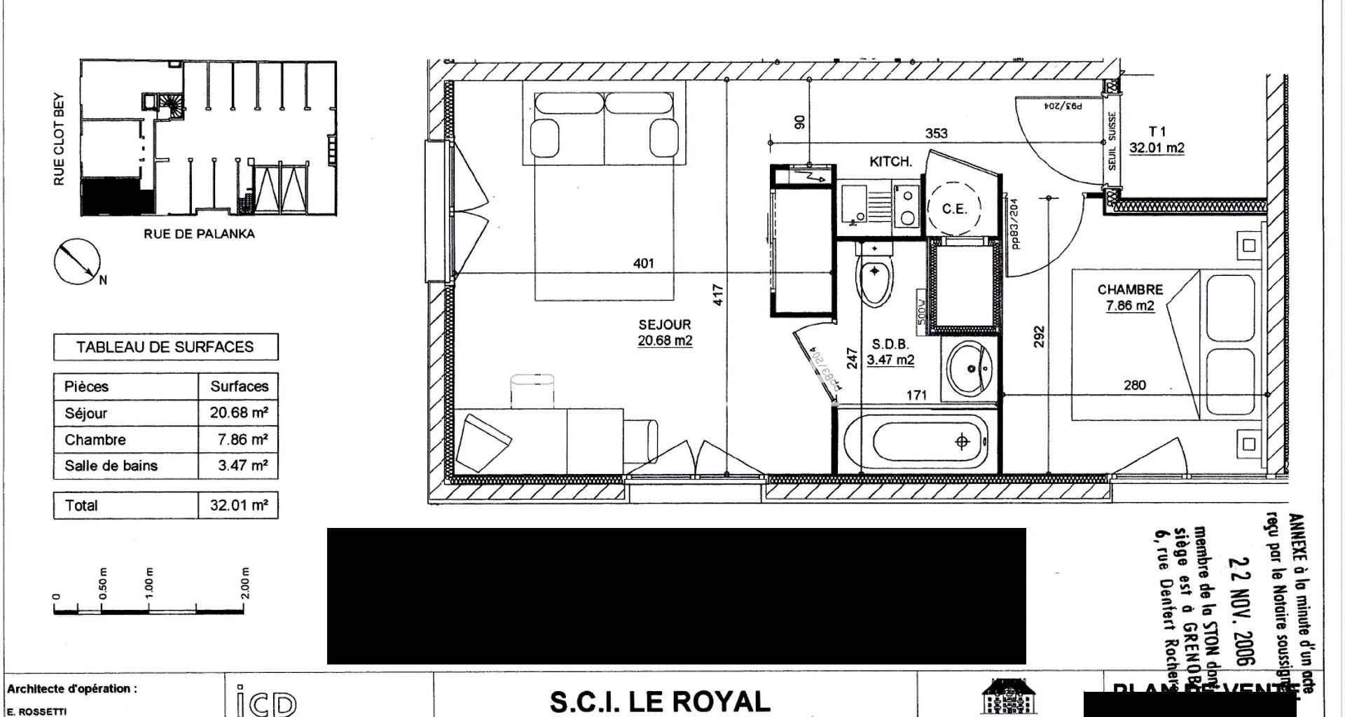 Appartement à vendre, 20m², Grenoble