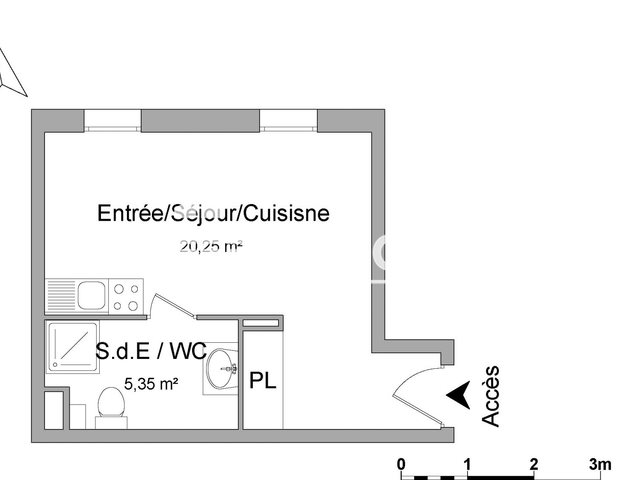 Appartement à louer, 25m², Orléans
