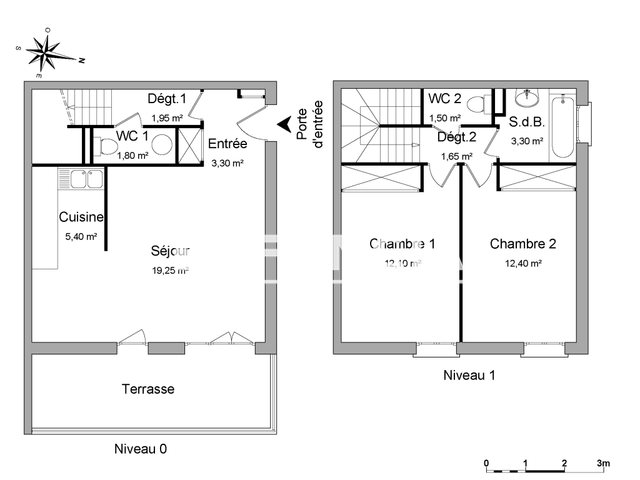Appartement à louer, 62m², Saint-Martin-de-Crau