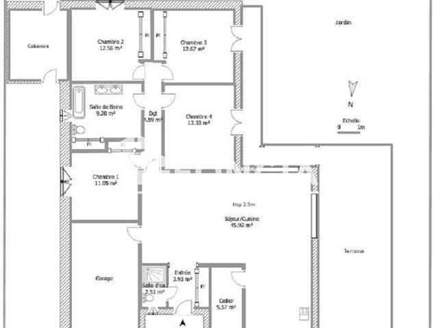 Maison à louer, 121m², Cazilhac