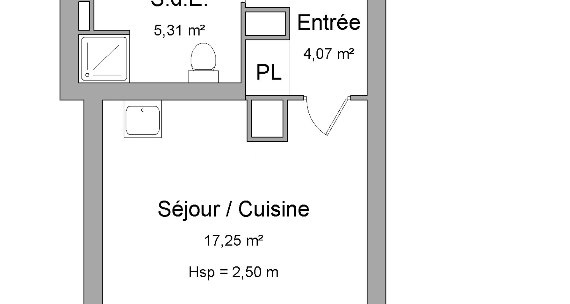 Appartement à vendre, 27m², Evreux