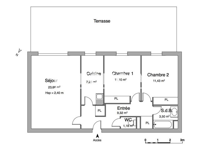 Appartement à louer, 67m², Saint-Raphaël