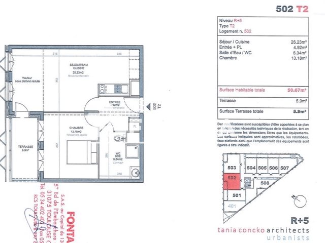 Appartement à louer, 50m², Bègles