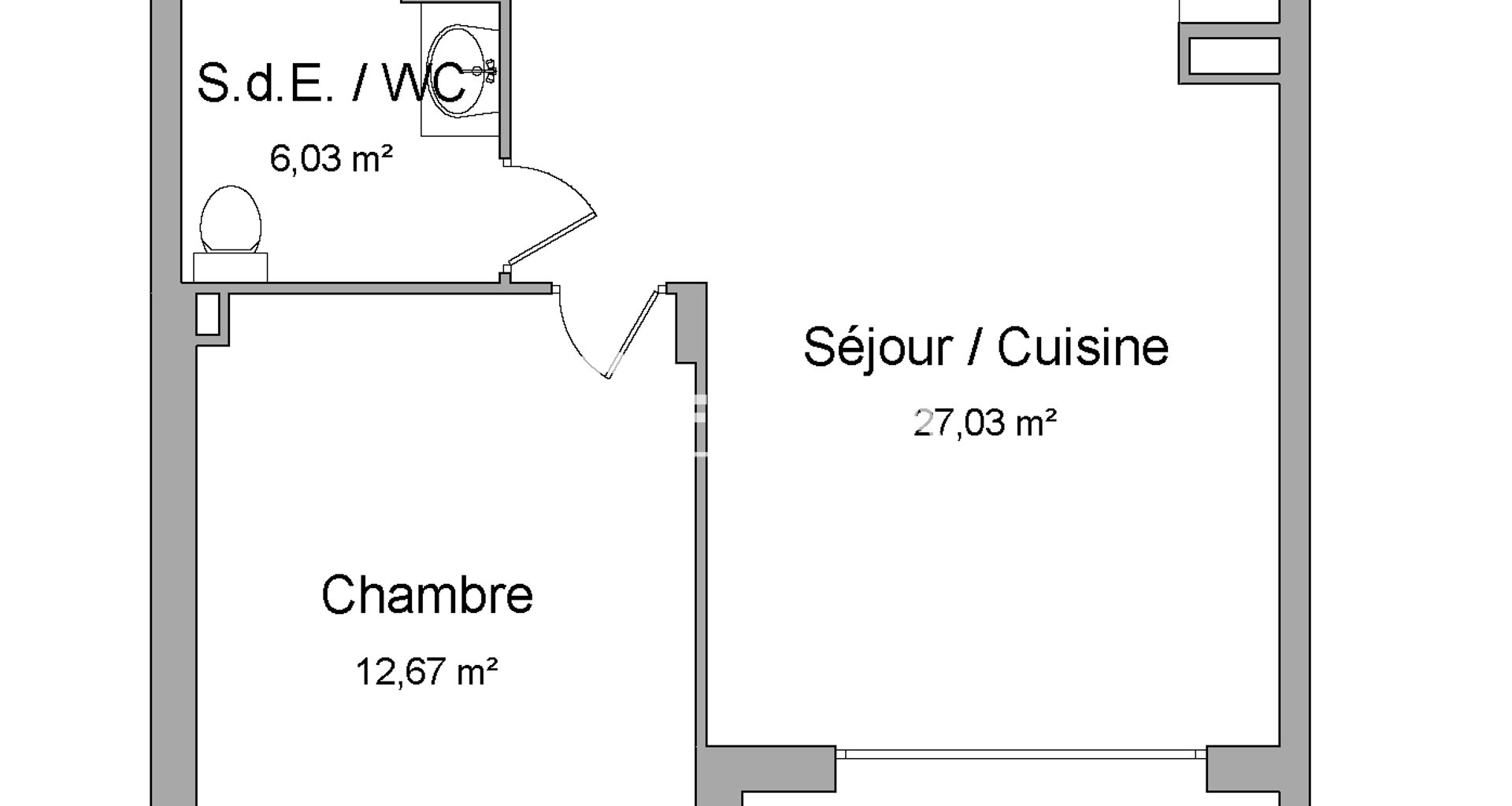Appartement à louer, 45m², Villefranche-sur-Saône