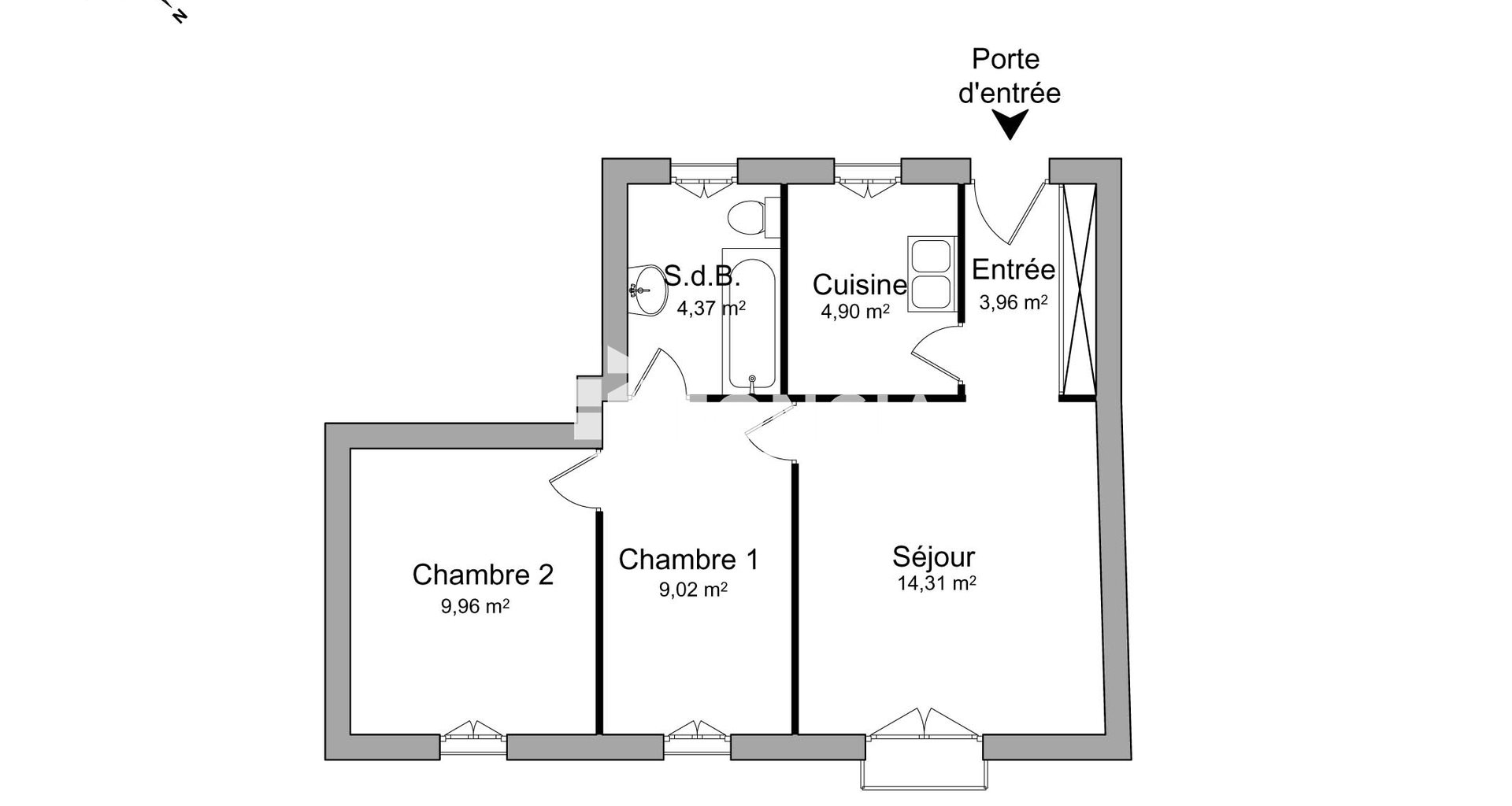 Appartement à louer, 46m², Saint-Germain-en-Laye