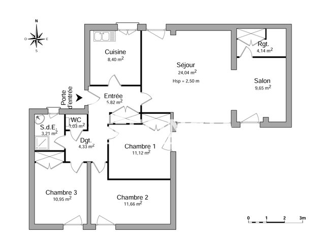 Maison à louer, 94m², Sébazac-Concourès