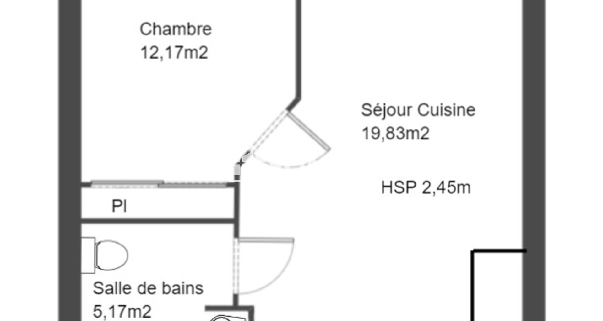 Appartement à vendre, 37m², Grasse