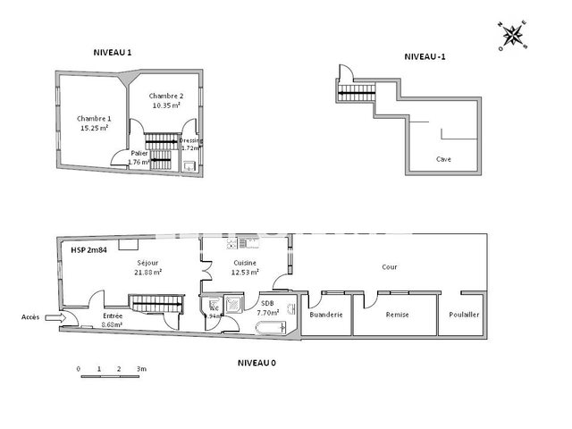 Maison à louer, 80m², Arras