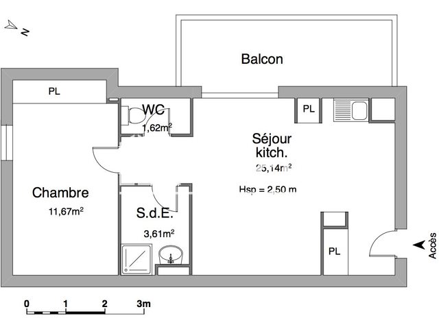 Appartement à louer, 42m², Aucamville