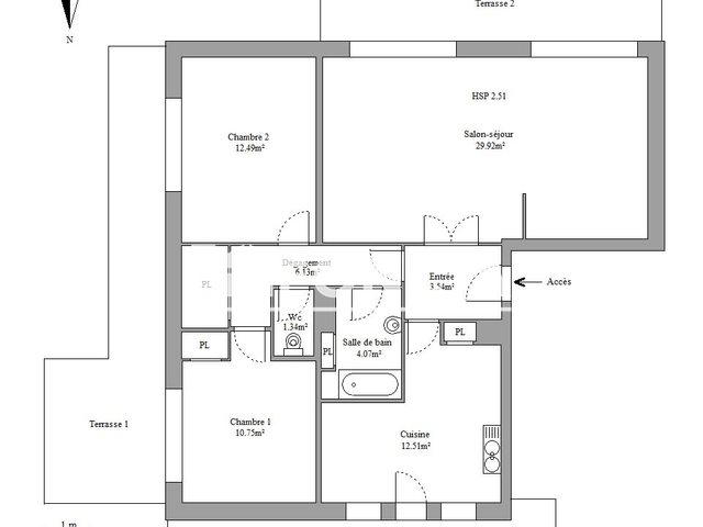 Appartement à louer, 82m², La Garde