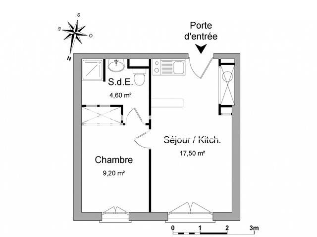 Appartement à louer, 31m², La Roque-d'Anthéron