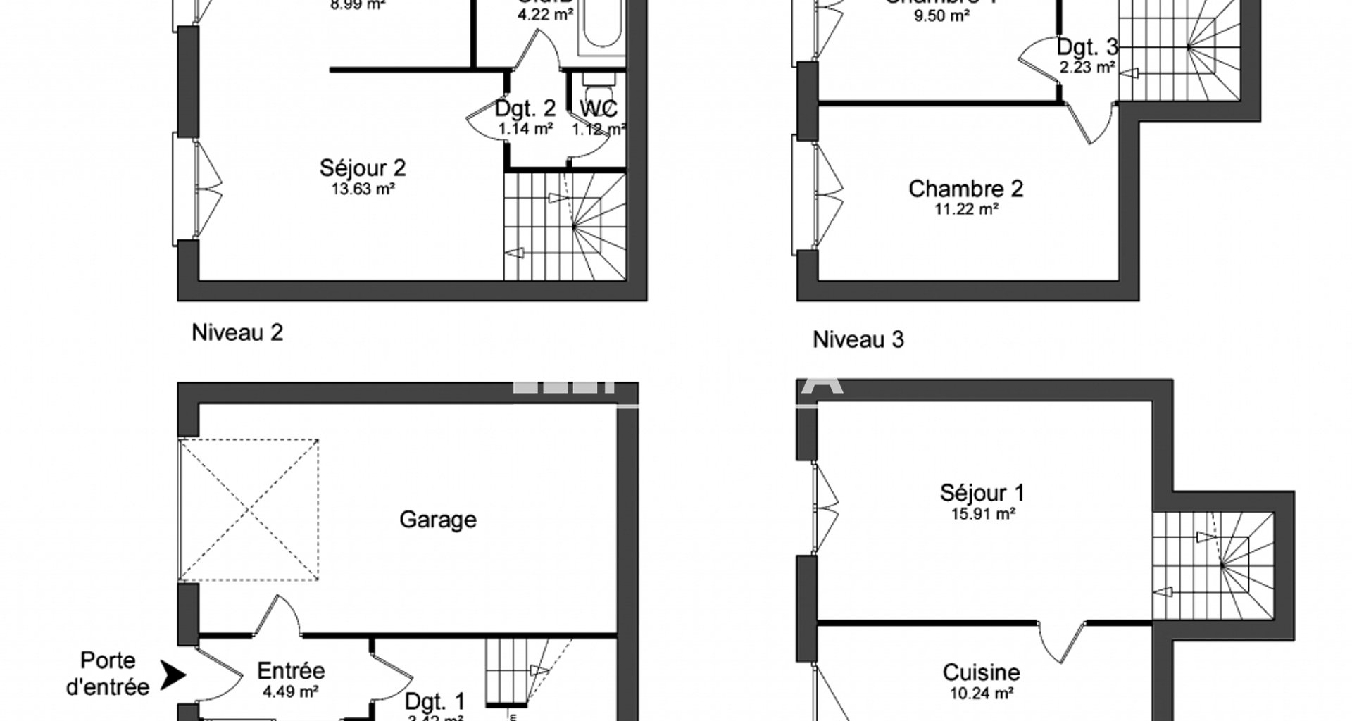Maison à louer, 86m², La Queue-en-Brie