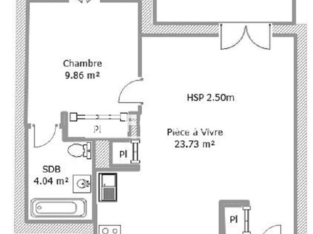 Appartement à louer, 37m², Limoux