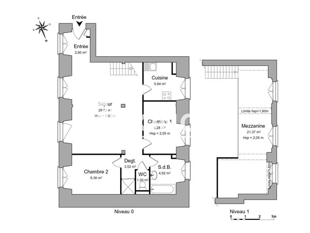 Appartement à louer, 87m², Limoges