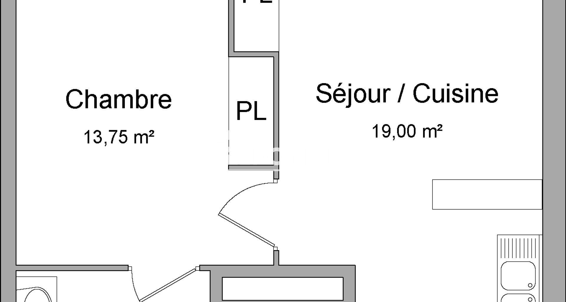Appartement à louer, 40m², Villeneuve-lès-Avignon