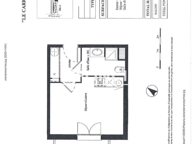 Appartement à louer, 24m², Aucamville
